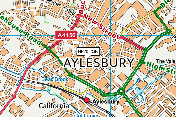 HP20 2QB map - OS VectorMap District (Ordnance Survey) HP20 2QB map - OS VectorMap District (Ordnance Survey)