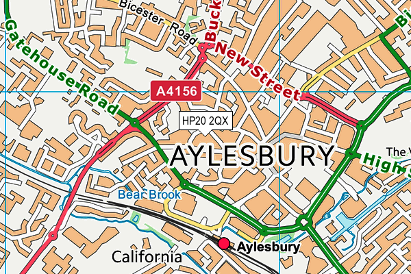 HP20 2QX map - OS VectorMap District (Ordnance Survey) HP20 2QX map - OS VectorMap District (Ordnance Survey)