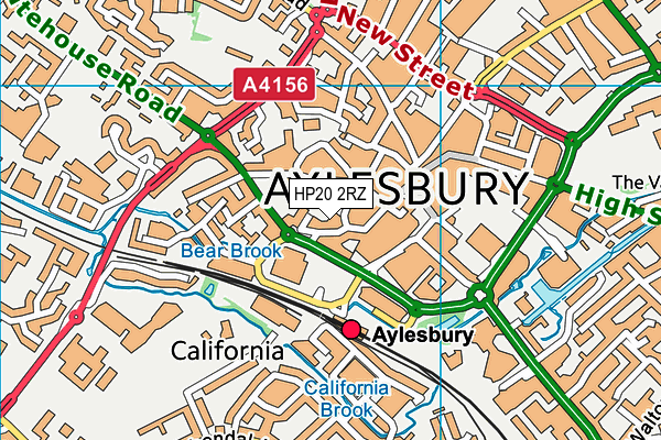 HP20 2RZ map - OS VectorMap District (Ordnance Survey) HP20 2RZ map - OS VectorMap District (Ordnance Survey)