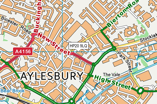 HP20 9LQ map - OS VectorMap District (Ordnance Survey) HP20 9LQ map - OS VectorMap District (Ordnance Survey)