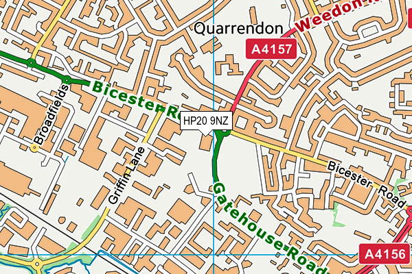 HP20 9NZ map - OS VectorMap District (Ordnance Survey) HP20 9NZ map - OS VectorMap District (Ordnance Survey)
