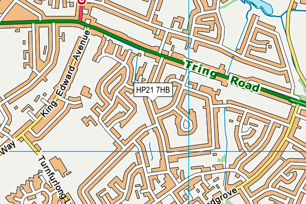 HP21 7HB map - OS VectorMap District (Ordnance Survey) HP21 7HB map - OS VectorMap District (Ordnance Survey)