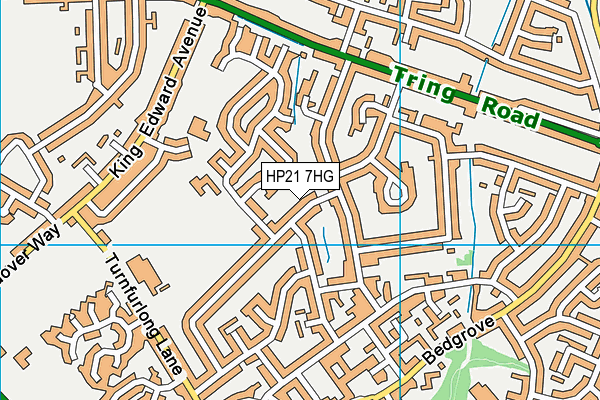 HP21 7HG map - OS VectorMap District (Ordnance Survey) HP21 7HG map - OS VectorMap District (Ordnance Survey)