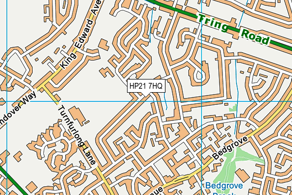 HP21 7HQ map - OS VectorMap District (Ordnance Survey) HP21 7HQ map - OS VectorMap District (Ordnance Survey)