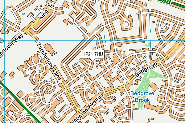 HP21 7HU map - OS VectorMap District (Ordnance Survey) HP21 7HU map - OS VectorMap District (Ordnance Survey)