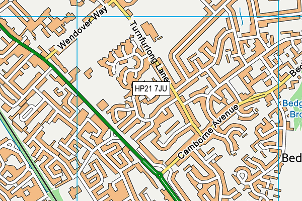 HP21 7JU map - OS VectorMap District (Ordnance Survey) HP21 7JU map - OS VectorMap District (Ordnance Survey)