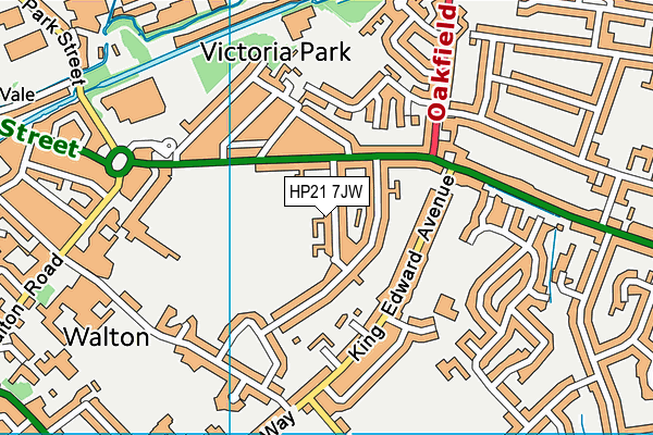 HP21 7JW map - OS VectorMap District (Ordnance Survey) HP21 7JW map - OS VectorMap District (Ordnance Survey)