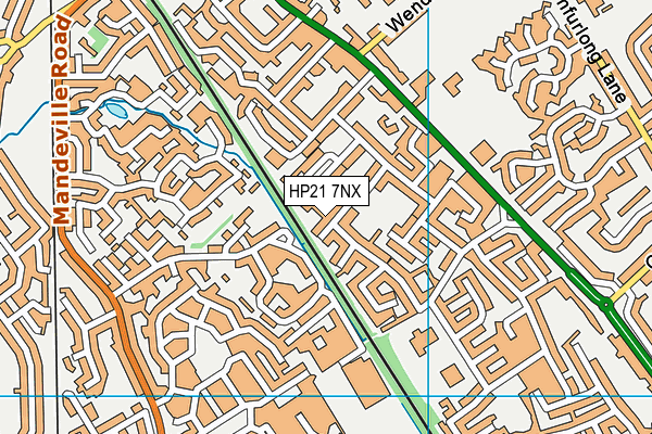 HP21 7NX map - OS VectorMap District (Ordnance Survey) HP21 7NX map - OS VectorMap District (Ordnance Survey)