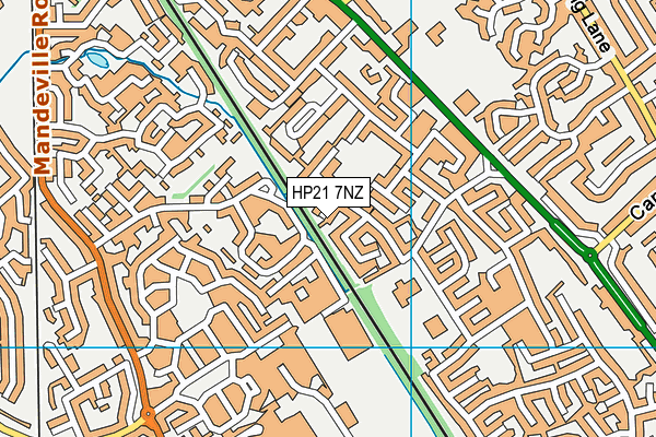 HP21 7NZ map - OS VectorMap District (Ordnance Survey) HP21 7NZ map - OS VectorMap District (Ordnance Survey)