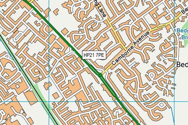 HP21 7PE map - OS VectorMap District (Ordnance Survey) HP21 7PE map - OS VectorMap District (Ordnance Survey)
