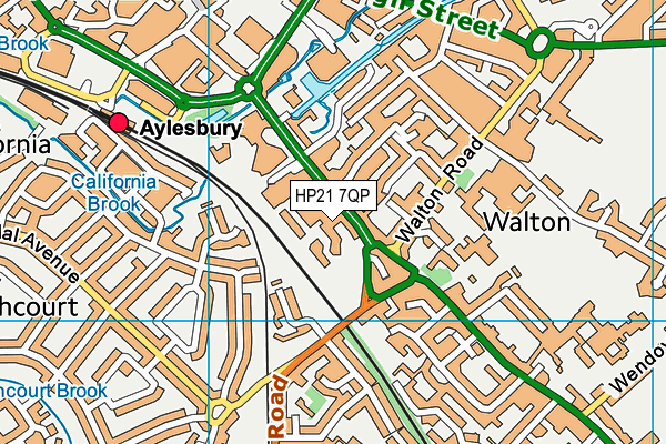 HP21 7QP map - OS VectorMap District (Ordnance Survey) HP21 7QP map - OS VectorMap District (Ordnance Survey)