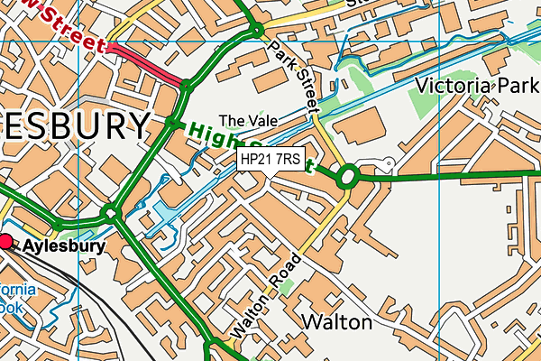 HP21 7RS map - OS VectorMap District (Ordnance Survey) HP21 7RS map - OS VectorMap District (Ordnance Survey)