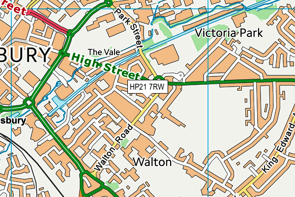 HP21 7RW map - OS VectorMap District (Ordnance Survey) HP21 7RW map - OS VectorMap District (Ordnance Survey)