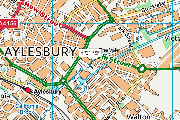 HP21 7SF map - OS VectorMap District (Ordnance Survey) HP21 7SF map - OS VectorMap District (Ordnance Survey)