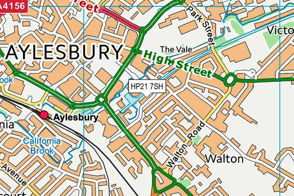 HP21 7SH map - OS VectorMap District (Ordnance Survey) HP21 7SH map - OS VectorMap District (Ordnance Survey)