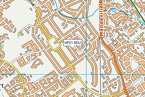HP21 8DU map - OS VectorMap District (Ordnance Survey) HP21 8DU map - OS VectorMap District (Ordnance Survey)