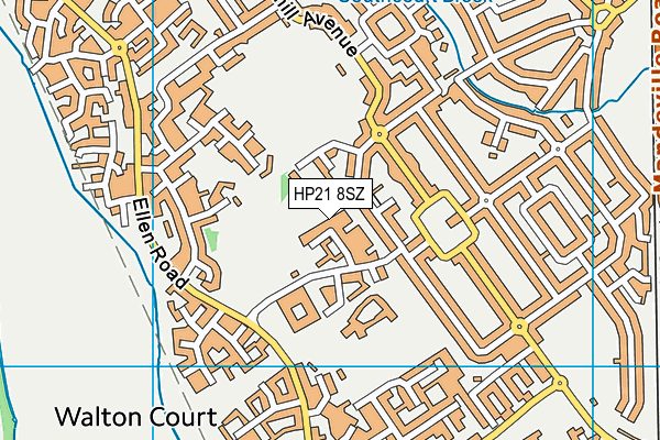 HP21 8SZ map - OS VectorMap District (Ordnance Survey) HP21 8SZ map - OS VectorMap District (Ordnance Survey)