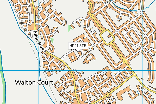 HP21 8TR map - OS VectorMap District (Ordnance Survey) HP21 8TR map - OS VectorMap District (Ordnance Survey)