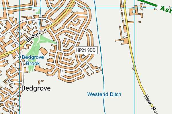 HP21 9DD map - OS VectorMap District (Ordnance Survey) HP21 9DD map - OS VectorMap District (Ordnance Survey)