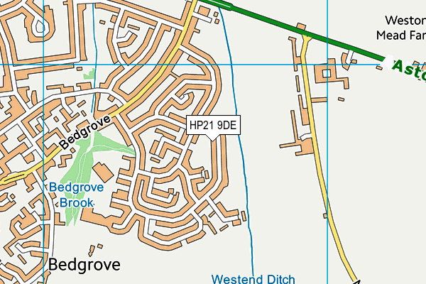 HP21 9DE map - OS VectorMap District (Ordnance Survey) HP21 9DE map - OS VectorMap District (Ordnance Survey)