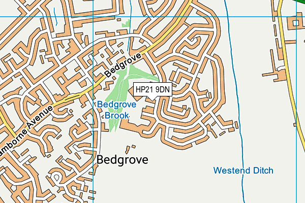 HP21 9DN map - OS VectorMap District (Ordnance Survey) HP21 9DN map - OS VectorMap District (Ordnance Survey)