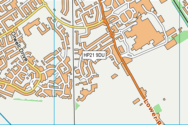 HP21 9DU map - OS VectorMap District (Ordnance Survey) HP21 9DU map - OS VectorMap District (Ordnance Survey)