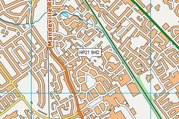 HP21 9HD map - OS VectorMap District (Ordnance Survey) HP21 9HD map - OS VectorMap District (Ordnance Survey)