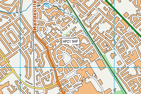 HP21 9HF map - OS VectorMap District (Ordnance Survey) HP21 9HF map - OS VectorMap District (Ordnance Survey)