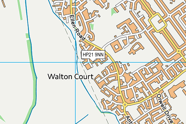 HP21 9NN map - OS VectorMap District (Ordnance Survey) HP21 9NN map - OS VectorMap District (Ordnance Survey)