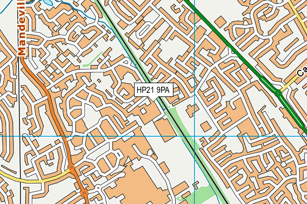 HP21 9PA map - OS VectorMap District (Ordnance Survey) HP21 9PA map - OS VectorMap District (Ordnance Survey)