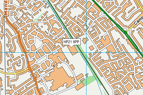 HP21 9PP map - OS VectorMap District (Ordnance Survey) HP21 9PP map - OS VectorMap District (Ordnance Survey)