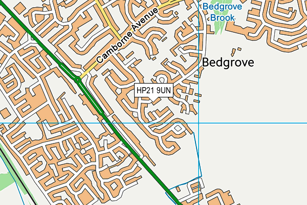 HP21 9UN map - OS VectorMap District (Ordnance Survey) HP21 9UN map - OS VectorMap District (Ordnance Survey)