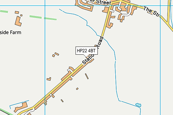 HP22 4BT map - OS VectorMap District (Ordnance Survey) HP22 4BT map - OS VectorMap District (Ordnance Survey)