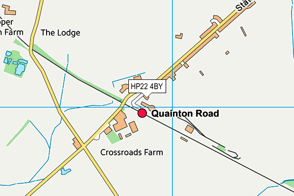 HP22 4BY map - OS VectorMap District (Ordnance Survey) HP22 4BY map - OS VectorMap District (Ordnance Survey)