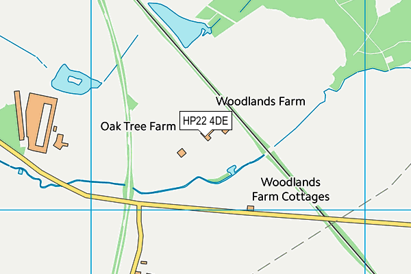 HP22 4DE map - OS VectorMap District (Ordnance Survey) HP22 4DE map - OS VectorMap District (Ordnance Survey)
