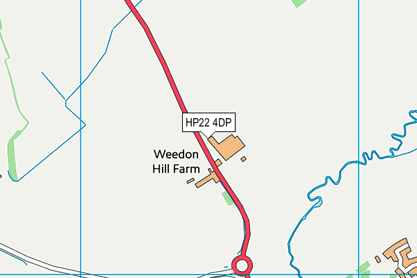 HP22 4DP map - OS VectorMap District (Ordnance Survey) HP22 4DP map - OS VectorMap District (Ordnance Survey)