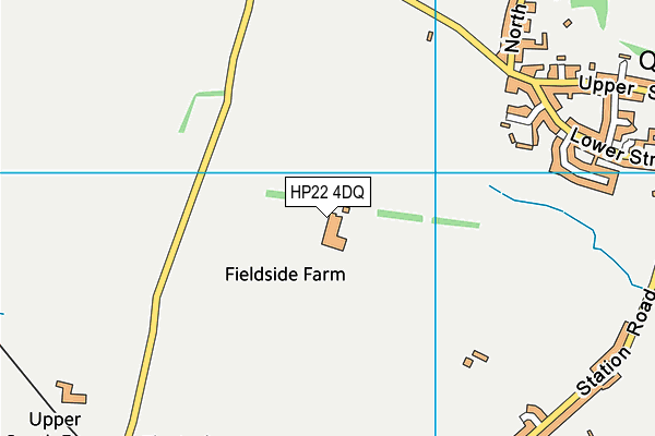 HP22 4DQ map - OS VectorMap District (Ordnance Survey)