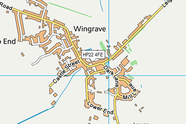 HP22 4FE map - OS VectorMap District (Ordnance Survey) HP22 4FE map - OS VectorMap District (Ordnance Survey)