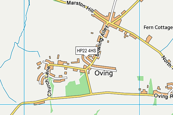 HP22 4HS map - OS VectorMap District (Ordnance Survey) HP22 4HS map - OS VectorMap District (Ordnance Survey)