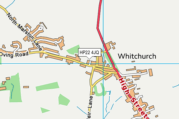 HP22 4JQ map - OS VectorMap District (Ordnance Survey) HP22 4JQ map - OS VectorMap District (Ordnance Survey)