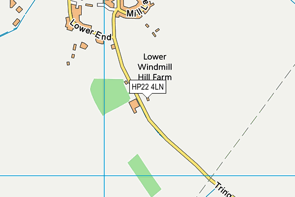 HP22 4LN map - OS VectorMap District (Ordnance Survey) HP22 4LN map - OS VectorMap District (Ordnance Survey)
