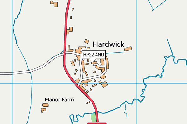 HP22 4NU map - OS VectorMap District (Ordnance Survey) HP22 4NU map - OS VectorMap District (Ordnance Survey)