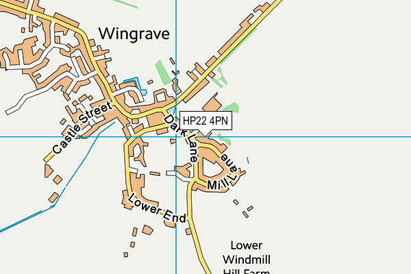 HP22 4PN map - OS VectorMap District (Ordnance Survey) HP22 4PN map - OS VectorMap District (Ordnance Survey)