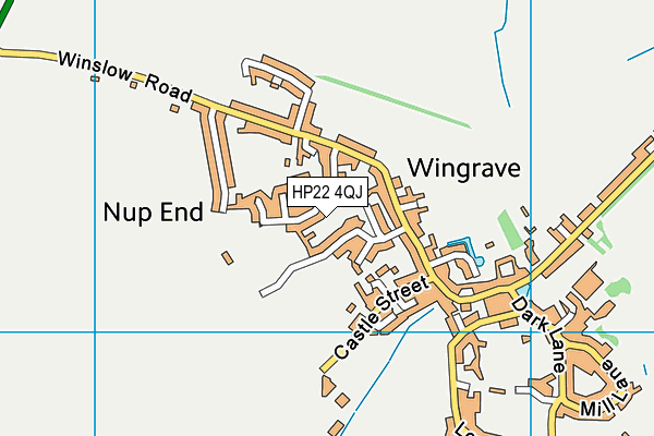 HP22 4QJ map - OS VectorMap District (Ordnance Survey) HP22 4QJ map - OS VectorMap District (Ordnance Survey)
