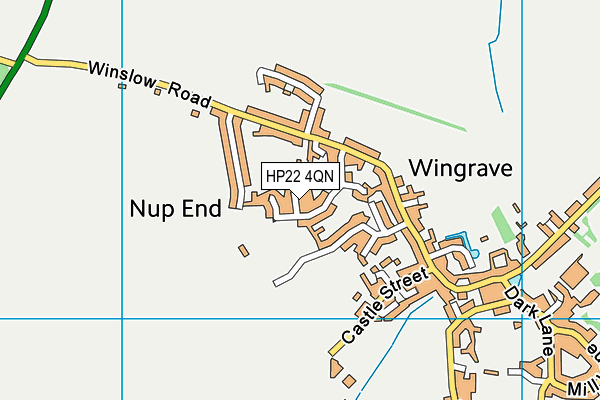 HP22 4QN map - OS VectorMap District (Ordnance Survey)