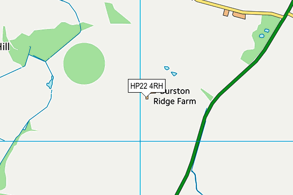 HP22 4RH map - OS VectorMap District (Ordnance Survey)