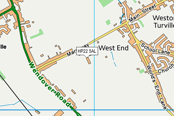 HP22 5AL map - OS VectorMap District (Ordnance Survey) HP22 5AL map - OS VectorMap District (Ordnance Survey)