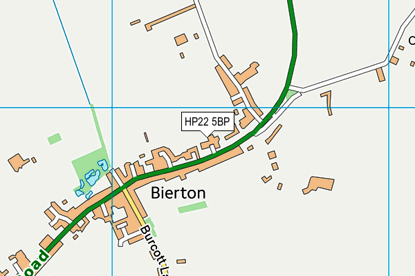 HP22 5BP map - OS VectorMap District (Ordnance Survey)