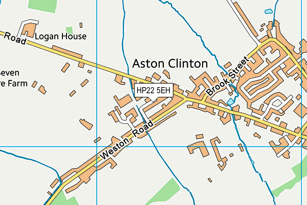 HP22 5EH map - OS VectorMap District (Ordnance Survey)