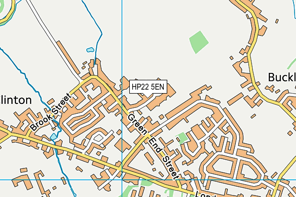 HP22 5EN map - OS VectorMap District (Ordnance Survey) HP22 5EN map - OS VectorMap District (Ordnance Survey)